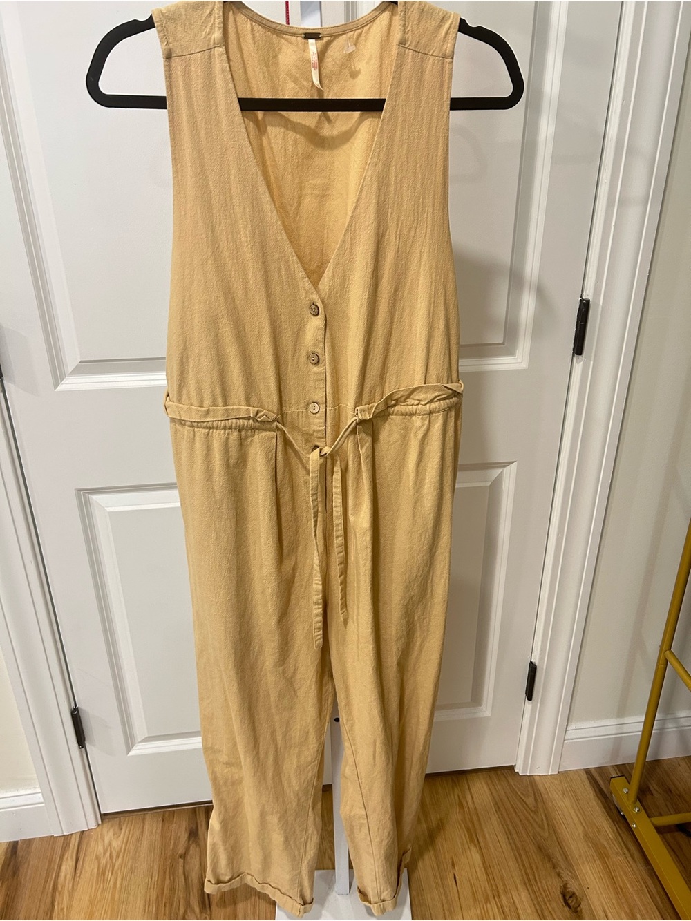 Free People Tan Jumpsuit